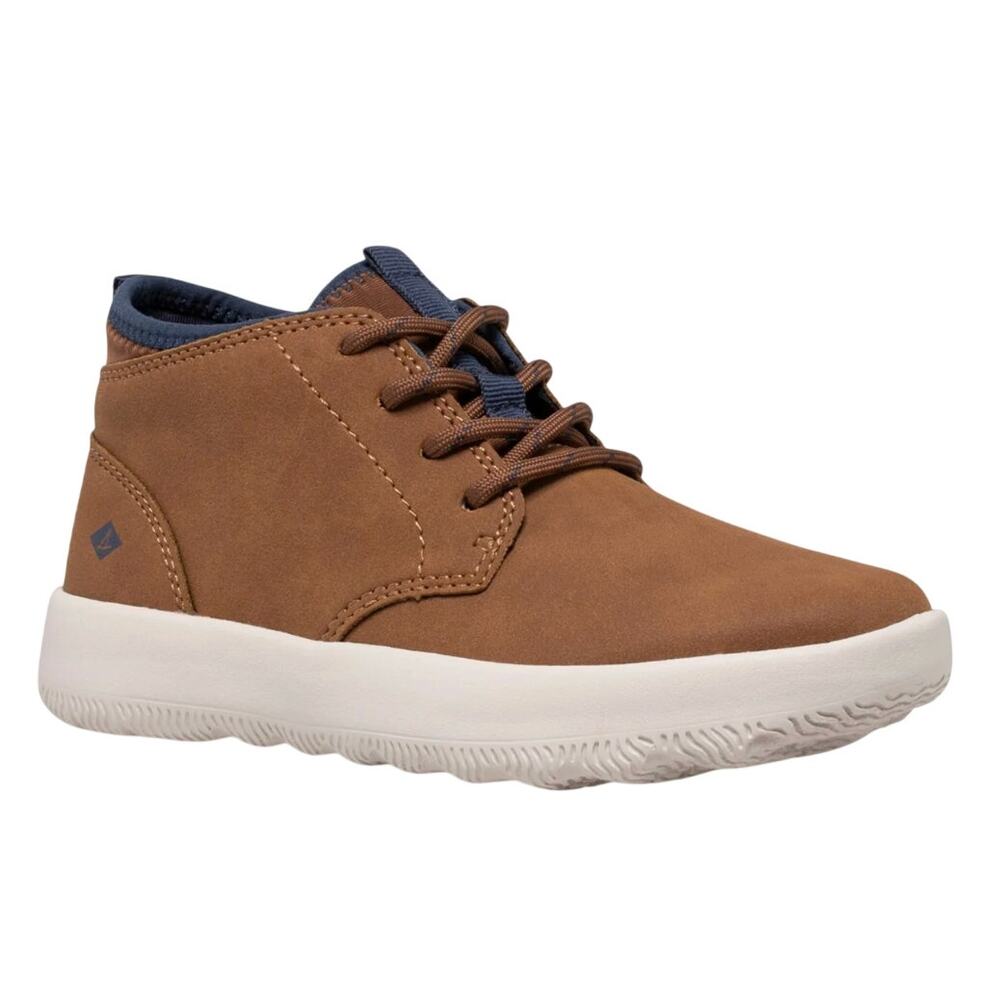 Sperry Boy's Coastal Break Chukka in Tan, Size 6